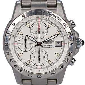 セイコー クレドール GCBP999 クロノグラフ 腕時計 買取相場例です