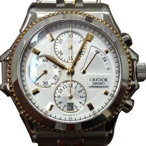 セイコー クレドール GCBK997 18KYG×SS 腕時計 買取相場例です