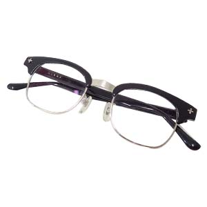 白山眼鏡×ビームスプラス LINDY BROW ハーフリム 眼鏡 買取相場例です