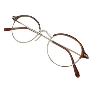 アヤメBEANIEビーニーコンビブローメガネフレーム眼鏡買取相場例です。