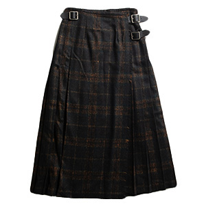 オニールオブダブリン チェック MAXI KILT スカート 買取相場例です