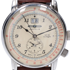 ツェッペリン8644-5 LZ126 ロサンゼルス クオーツ 腕時計 買取相場例です