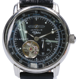 ツェッペリン7662-2 100周年記念 裏スケ 自動巻き 腕時計 買取相場例です