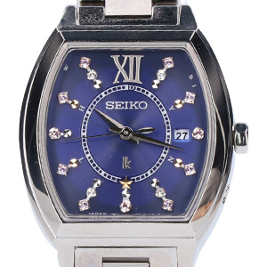 セイコー ルキア SSVW111 スワロフスキーダイヤル 腕時計 買取相場例です