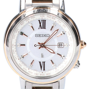 セイコー ルキア SSQV034 レディダイヤ 腕時計 買取相場例です