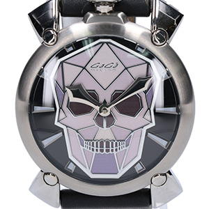 ガガミラノ マニュアーレ48MM バイオニックスカル手巻き腕時計 買取相場例です