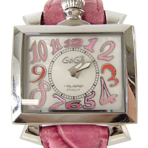 ガガミラノ 6030.6 ナポレオーネ40MM クオーツ腕時計 買取相場例です