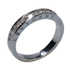 アイファニーRG00313Pダイヤモンドサークルリング買取相場例です。