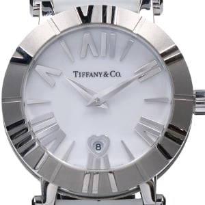 ティファニー T10058516 アトラス デイト クオーツ 腕時計 買取相場例です