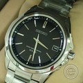 セイコー SBTM241 セイコーセレクション ブラックダイヤル ソーラー電波 腕時計の買取実績です。
