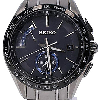 セイコー ブライツ SAGA235 フライトエキスパート デュアルタイムモデルコンフォテックス チタン 電波ソーラー 腕時計 買取相場例です