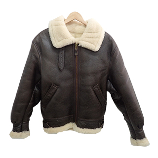 アヴィレックス B-3 ムートンフライトジャケット 中古美品 & 参考買取相場