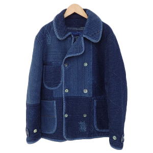 ポータークラシック KENDO SASHIKO SHORT PEA COAT 刺し子 デニム Pコート 買取相場例です。