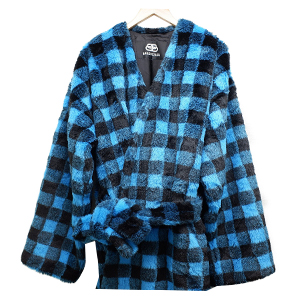 バレンシアガ 623739 チェック WRAP COAT コート 買取相場例です