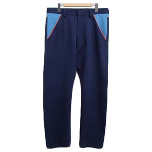 カラーブロックパンツ UPA983 1K80 PANTALONE