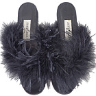 中古美品 Jimmy Choo ジミーチュウ エコファー×サテンミュール サイズ37の買取強化例です。