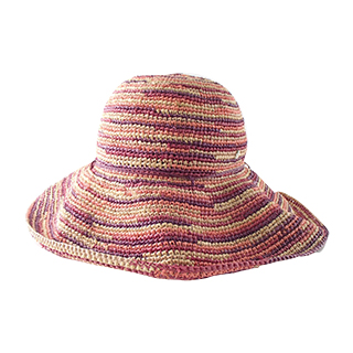 ヘレンカミンスキー マルチカラー ラフィアハット 帽子 レディース 状態:中古美品の買取強化例です。