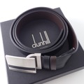 DunhillダンヒルBPL150A42 スクエアバックル カーフ型押し リバーシブル ベルト42/107 ブラック/ブラウン メンズの買取実績です。