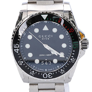 グッチ YA136208 ダイブ エクストララージ 腕時計 買取相場例です
