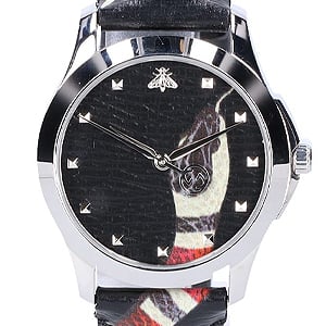 グッチ YA1264007 126.4 キングスネーク 腕時計 買取相場例です