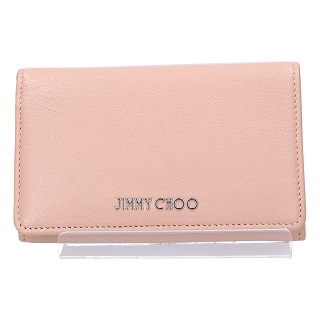 ジミーチュウ 110323 MARLIE GRZ バレット 二つ折り財布 未使用の買取強化例です。