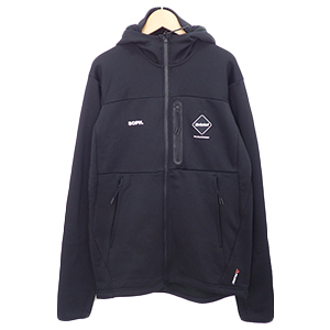 F.C.R.B FCRB-192048 POWER STRETCH ZIP-UP GAITER HOODIE 買取相場例です。