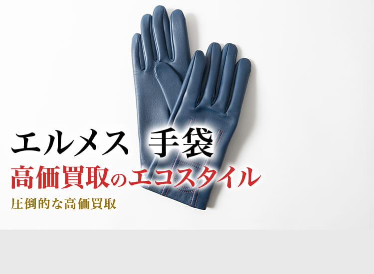 美品 エルメス HERMES 苦き 手袋 グローブ セリエボタン