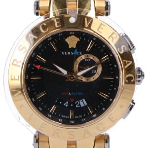 ヴェルサーチェ Vレース 29G GMT アラーム クオーツ 腕時計 買取相場例です
