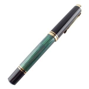ペリカン スーベレーン M1000 緑縞 ペン先 F 細字 万年筆 買取相場例です