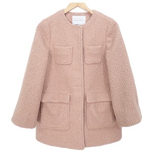 POODLE MIDI COAT BD1921-3A-29 ピンク Amazon.com: 1950s Light Pink Poodle Skirt for Toddlers with