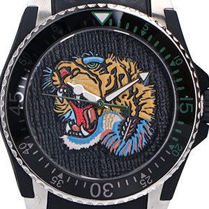 クオーツ YA136318 ダイヴ タイガー 腕時計