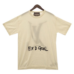 End Goal RM212 バックロゴ 半袖 ニットTシャツ