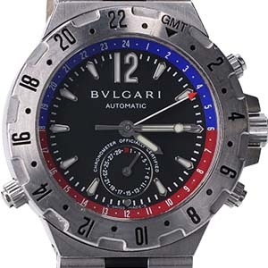 ブルガリ GMT40S ディアゴノ プロフェッショナル 腕時計 買取相場例です