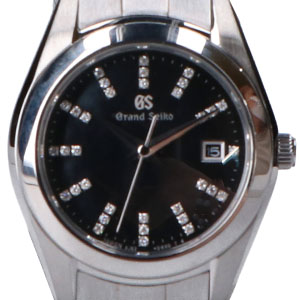 STGF271 シェル×ダイヤモンド文字盤 クオーツ 腕時計