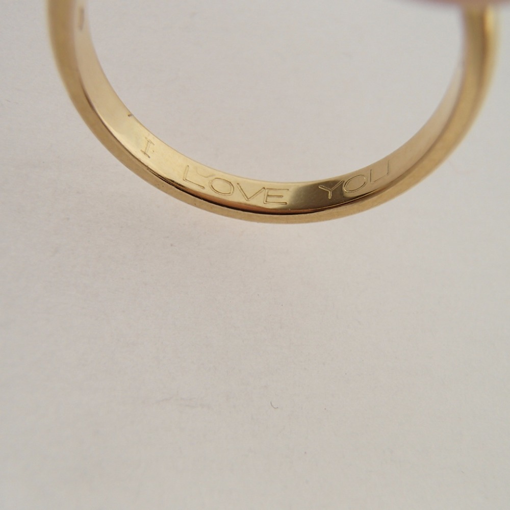 カルティエの結婚指輪はイニシャルなど刻印有でも売れる?