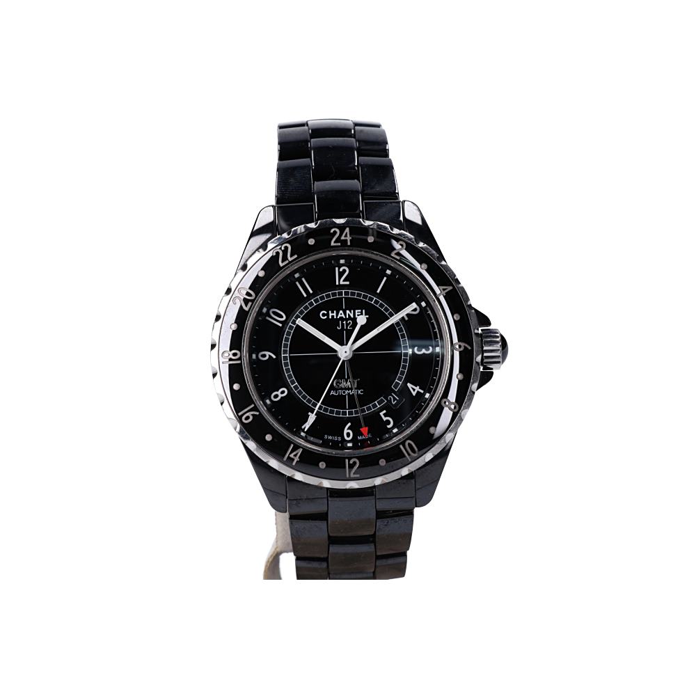 シャネルのJ12 H2012 ブラックセラミック 自動巻き時計の買取実績です。