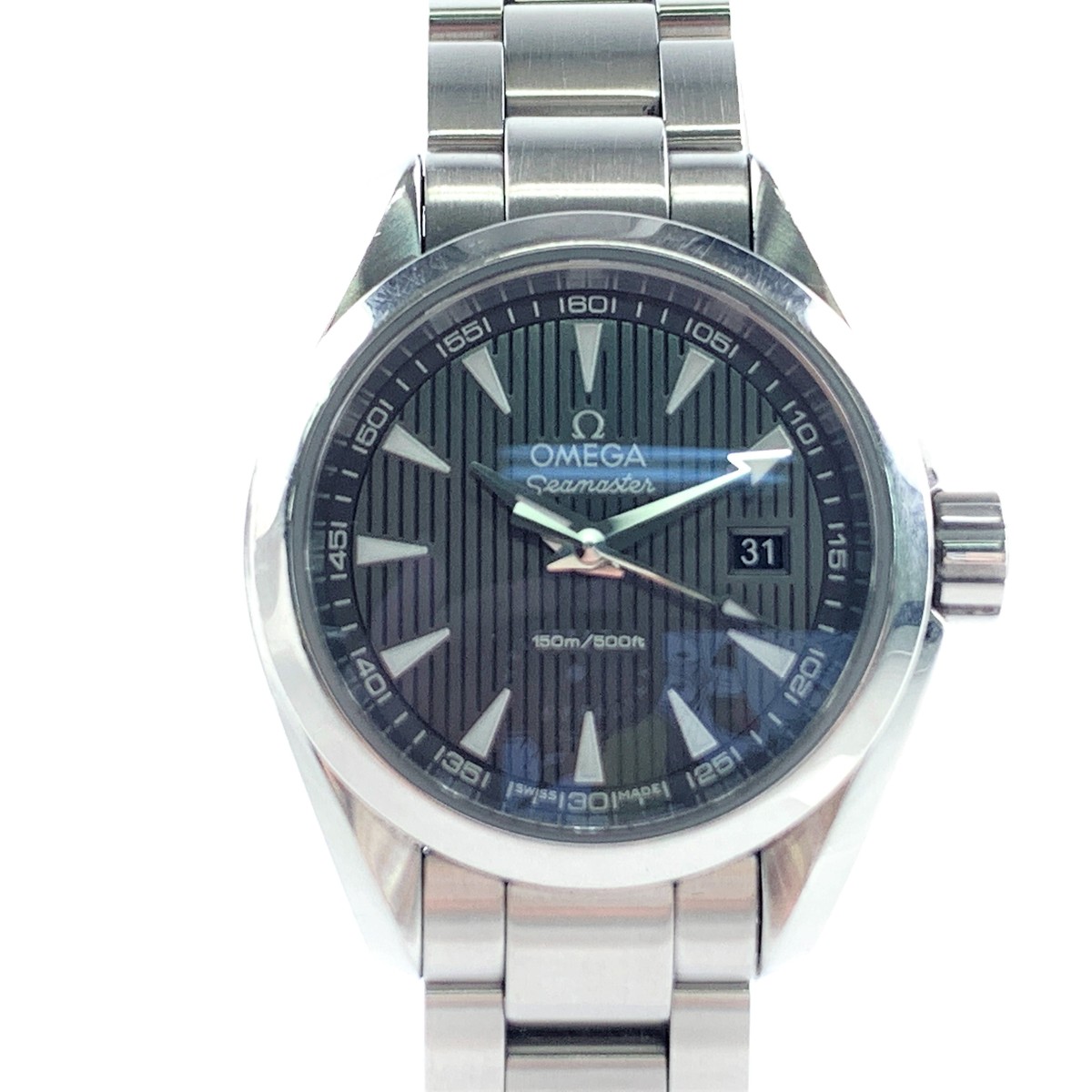 オメガの231.10.30.60.06.001 シーマスター アクアテラ クオーツ腕時計の買取実績です。