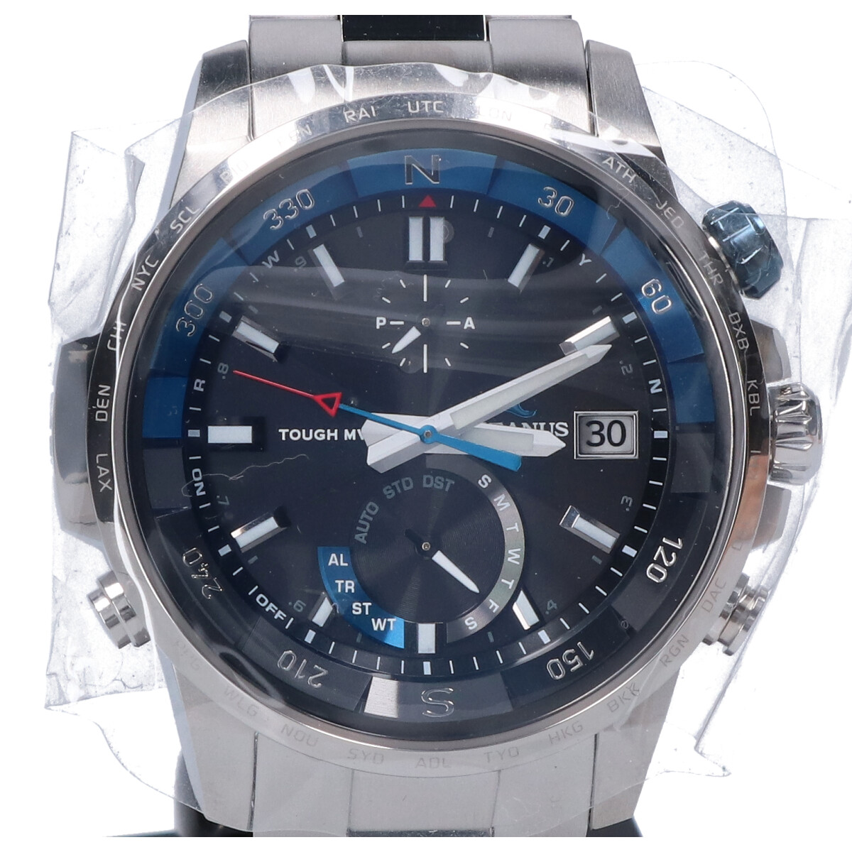 カシオのOCW-P1000-1AJF オシアナス シルバー 腕時計の買取実績です。