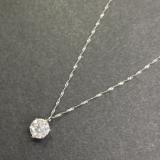 ダイヤモンド Pt850 ダイヤモンド 1.0ct チェーンネックレス 買取実績です。