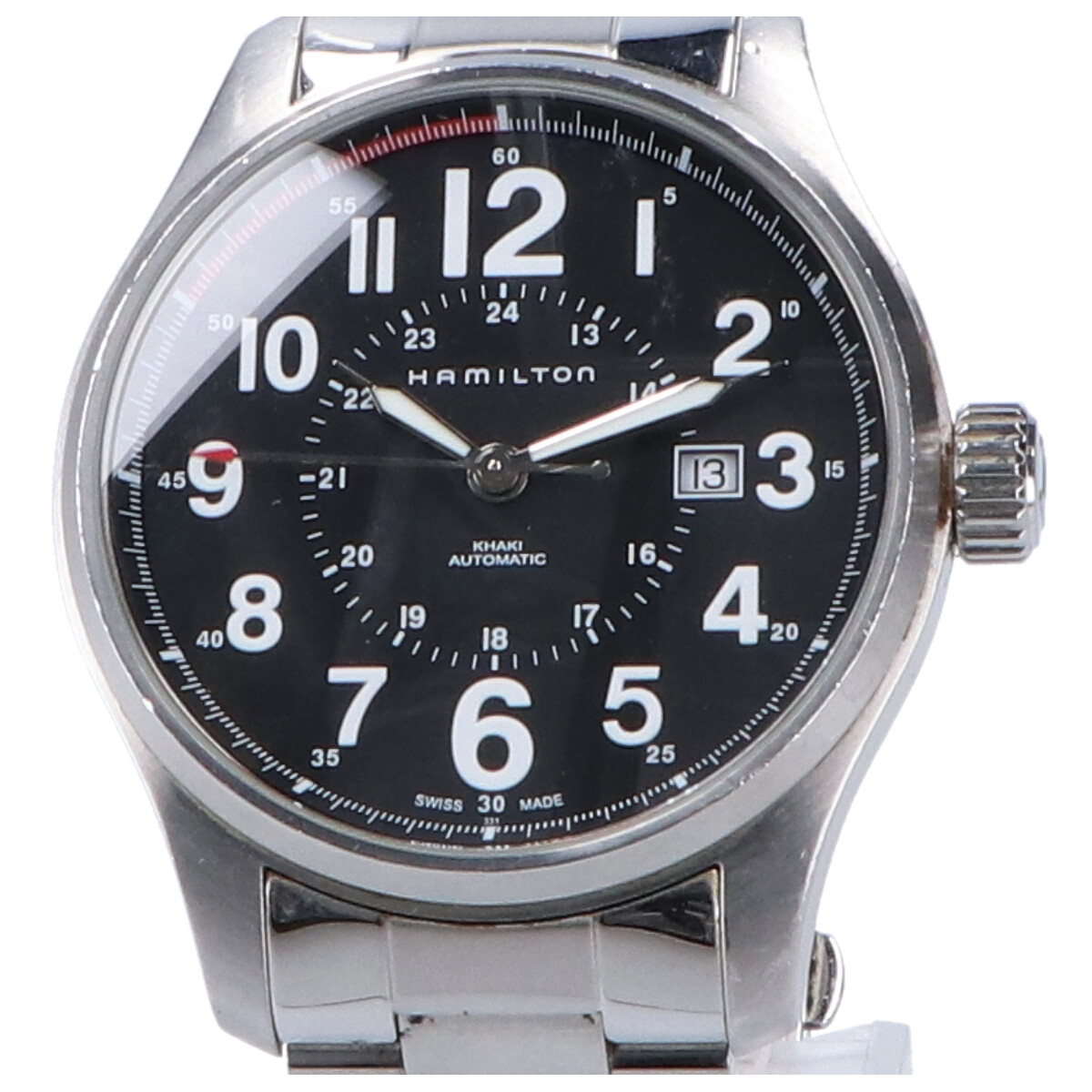 ハミルトンのH70615133 カーキフィールド オフィサー オート 自動巻き時計の買取実績です。