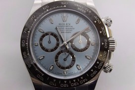 ロレックスのロレックス　デイトナ　116506　プラチナ　アイスブルー文字盤の買取実績です。