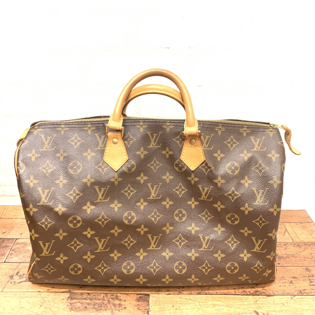 LOUIS VUITTON モノグラム スピーディ40 ボストンバッグ（銀座本店で  