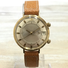 銀座本店で、ジャガールクルトの1260 メモボックス カレンダーアラーム機能付きの手巻き腕時計を買取いたしました。状態は通常使用感がある中古のお品物です。