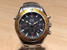 オメガ シーマスター プラネットオーシャン クロノグラフ 2218.50.00 自動巻き腕時計 買取実績です。