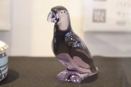 バカラのバカラ　クリスタル　オウムの買取実績です。