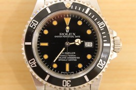 ロレックスのシードゥエラー　Ref.16600　自動巻き時計の買取実績です。