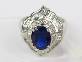 サファイアの2.32ct　サファイアリングの買取実績です。