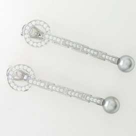 カルティエのカルティエ　アグラフ　パールドロップピアスの買取実績です。