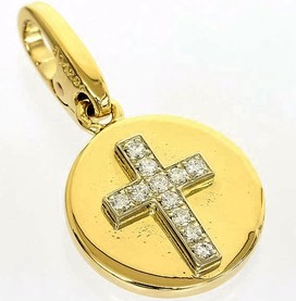 カルティエのカルティエ　メダルモチーフダイヤモンドトップの買取実績です。