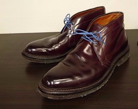オールデンのコードバン　チャッカブーツの買取実績です。